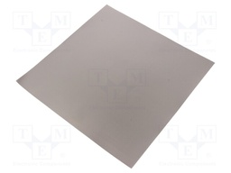 Shielding mat; 240x240x0.1mm; Permeability: 130; self-adhesive