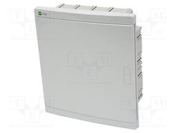 Enclosure: for modular components; IP40; No.of mod: 24