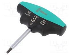 Screwdriver; Allen hex key; Size: HEX 4mm; dynamometric; max.4Nm