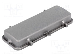 Protection cover; Han; size 24B; for double latch; thermoplastic