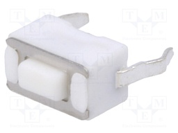 Microswitch TACT; SPST-NO; Pos: 2; 0.05A/12VDC; THT; none; 1.6N