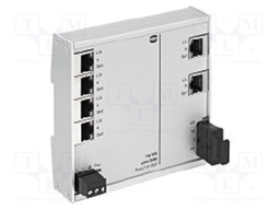 Industrial module: switch Ethernet; unmanaged; 9÷60VDC; RJ45,SC