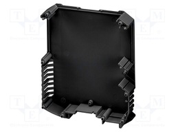 Housing half; right; black; UL94V-0; ME MAX U-U1; PA; X: 16.3mm