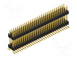 Connector: pin strips; pin header; male; PIN: 60; 1.27mm; SMT; 2x30