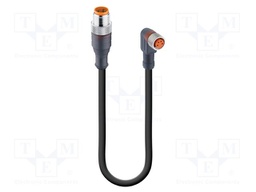 Cable: for sensors/automation; PIN: 4; 0.6m