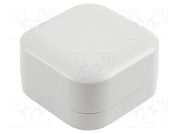 Enclosure: multipurpose; X: 80mm; Y: 80mm; Z: 45mm; ABS; light grey