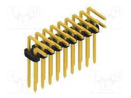 Connector: pin strips; pin header; male; PIN: 18; 2mm; THT; 2x9; 100V