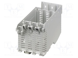 Enclosure base; grey; UL94V-0; ME-IO 75,2; for DIN rail mounting