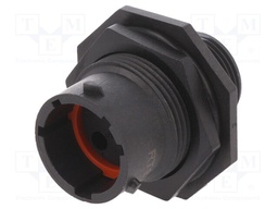 Connector: circular; Series: eco|mate Aquarius; socket; male; 500V