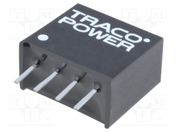 Converter: DC/DC; 1W; Uin: 21.6÷26.4V; Uout: 12VDC; Iout: 80mA; SIP4