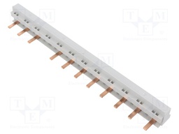 Busbar; 10mm2; Poles: 3; 690VAC; 690VDC; Inom: 63A; No.of mod: 4