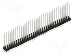 Connector: pin strips; pin header; male; PIN: 60; 2.54mm; THT; 2x30