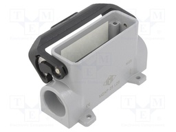 Enclosure: for HDC connectors; IL-BRID; size 66.16; IP66; M25