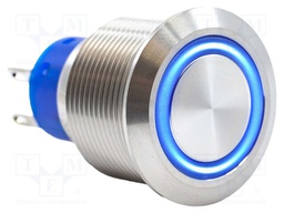 Switch: vandal resistant; Pos: 2; SPDT; 3A/250VAC; IP67; ON-(ON)