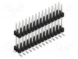 Connector: pin strips; pin header; male; PIN: 28; 2.54mm; SMT; 2x14