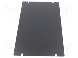 Mounting plate; steel; Series: 1441; HM-1441-15,HM-1441-15BK3