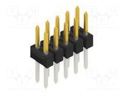 Connector: pin strips; pin header; male; PIN: 10; 2.54mm; THT; 2x5