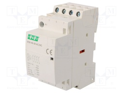 Contactor: 4-pole installation; NO x4; 24VAC; 24VDC; 25A; DIN