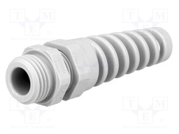 Cable gland; with strain relief; M16; IP68; Mat: polyamide; grey