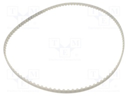 Timing belt; T10; W: 10mm; H: 4.5mm; Lw: 1050mm; Tooth height: 2.5mm