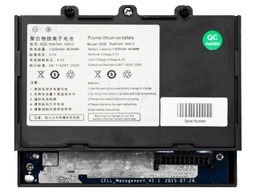 Battery; 120x100x25mm; 36g