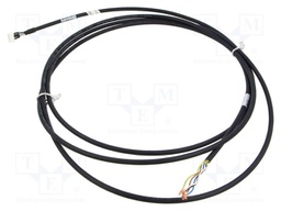 Cable: servo drive; 3m; power; Insulation: TPE; Type: straight
