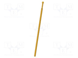 Needle-like test probe; Operational spring compression: 2mm