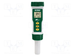 PH meter; LCD; 0÷14pH; 0÷90°C; Accur: ±1°C; IP57