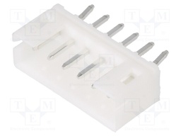 Socket; wire-board; male; 140; 2mm; PIN: 6; THT; 100V; 2A; tinned