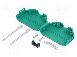 Enclosure: for D-Sub connectors; D-Sub 25pin,D-Sub HD 44pin