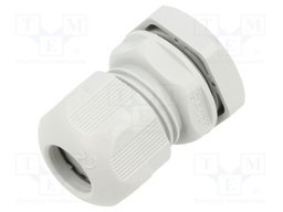 Cable gland; M20; 1.5; IP68; PA; grey