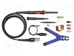 Probe: for oscilloscope; passive; 30MHz(1: 1),250MHz(10: 1); 1.2m