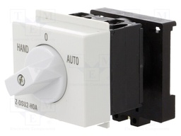 Module: rotary switch; 20A; Mounting: DIN; IP20; 250VAC; 52x65x60mm