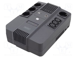 Power supply: UPS; 480W; 800VA; Uin: 220÷240V; 90x202x285mm; 9Ah