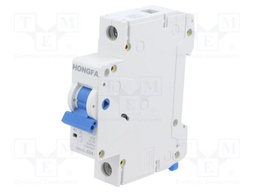 Circuit breaker; 230/400VAC; Inom: 4A; Poles: 1; Charact: C; 4.5kA