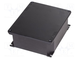 Enclosure: multipurpose; X: 217mm; Y: 253mm; Z: 93mm; aluminium