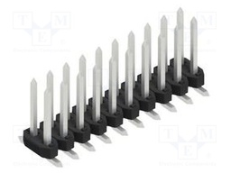 Connector: pin strips; pin header; male; PIN: 20; 2mm; SMT; 2x10