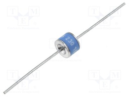 Arrester: surge arrester; THT; Leads: axial; Ubr type: 230V; 10GΩ