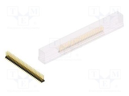 Connector: pin strips; pin header; male; PIN: 56; 2mm; SMT; 2x28
