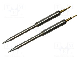 Tip; chisel; 0.8mm; 357°C; for hot tweezers; 2pcs; UltraFine
