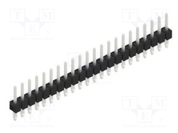 Connector: pin strips; pin header; male; PIN: 22; 2.54mm; THT; 1x22