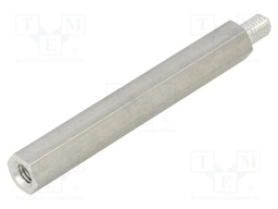 Screwed spacer sleeve; Int.thread: M5; 60mm; Ext.thread: M5