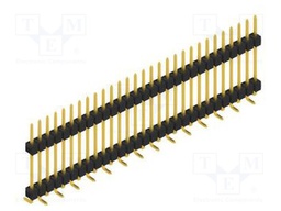 Connector: pin strips; pin header; male; PIN: 29; 2.54mm; SMT; 1x29