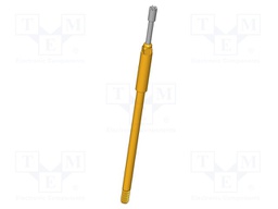 Test needle; Operational spring compression: 4mm; 8A; Ø: 1.5mm