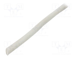 Insulating tube; Mat: glass fibre coated  with silicone rubber