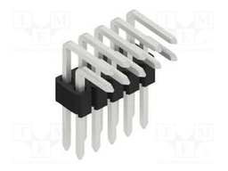 Connector: pin strips; pin header; male; PIN: 10; 1.27mm; THT; 2x5
