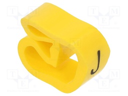 Markers for cables and wires; Label symbol: J; 8÷16mm; PVC; H: 6mm