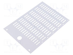 Markers; white; slide; 15mm; 84pcs.