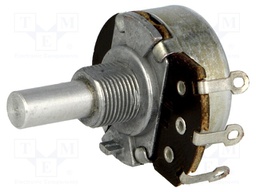 Potentiometer: shaft; single turn; 47kΩ; 500mW; ±20%; soldered; 6mm