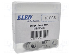 Fuse: fuse; 40A; 32VDC; automotive,strip fuse; 42mm; M6 screw